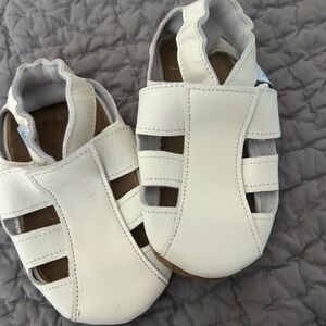 Chic White Kids Sandals